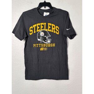 Pittsburgh Steelers Nike Men's Gray Short Sleeve Graphic Tee Shirt Size S NWT